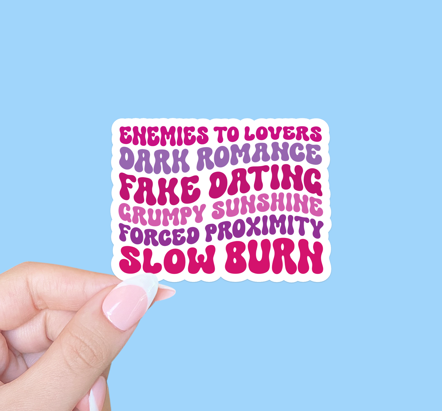 Book Tropes Sticker
