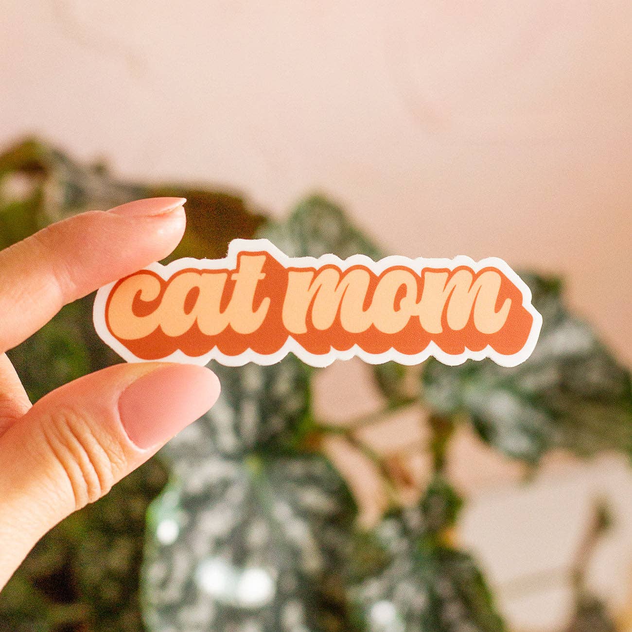 Cat Mom Sticker
