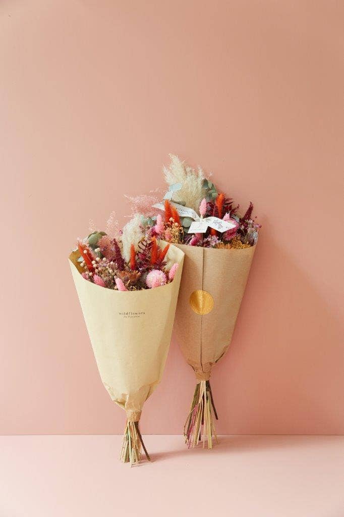 Medium Terra Pink Dried Flower Bouquet