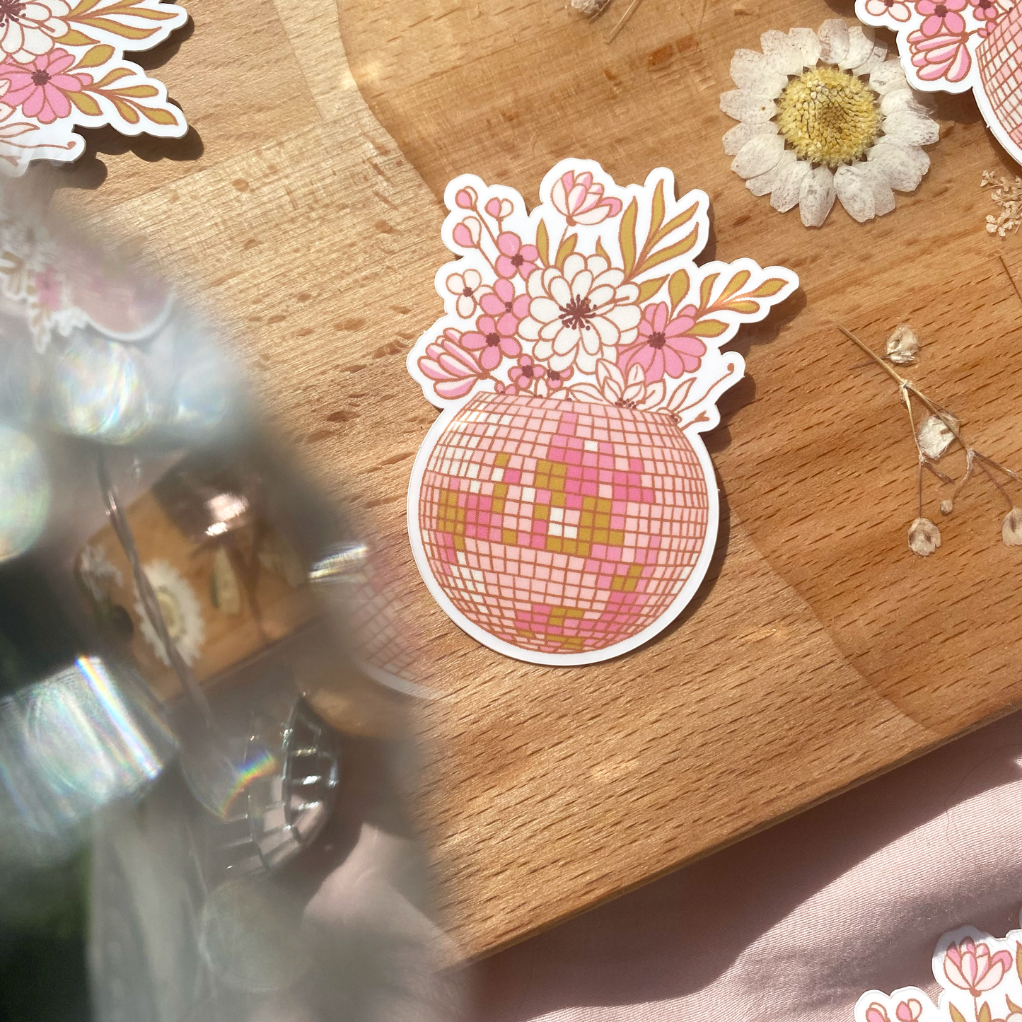 Disco Ball Sticker
