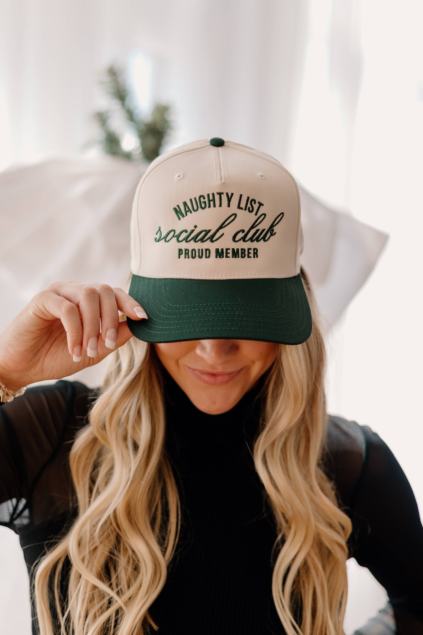 Naughty List Social Club Hat