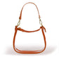 Clara Clear Stadium Purse Burnt Orange