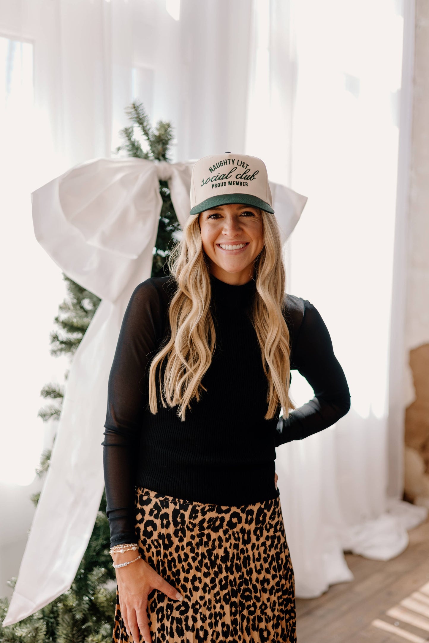 Naughty List Social Club Hat