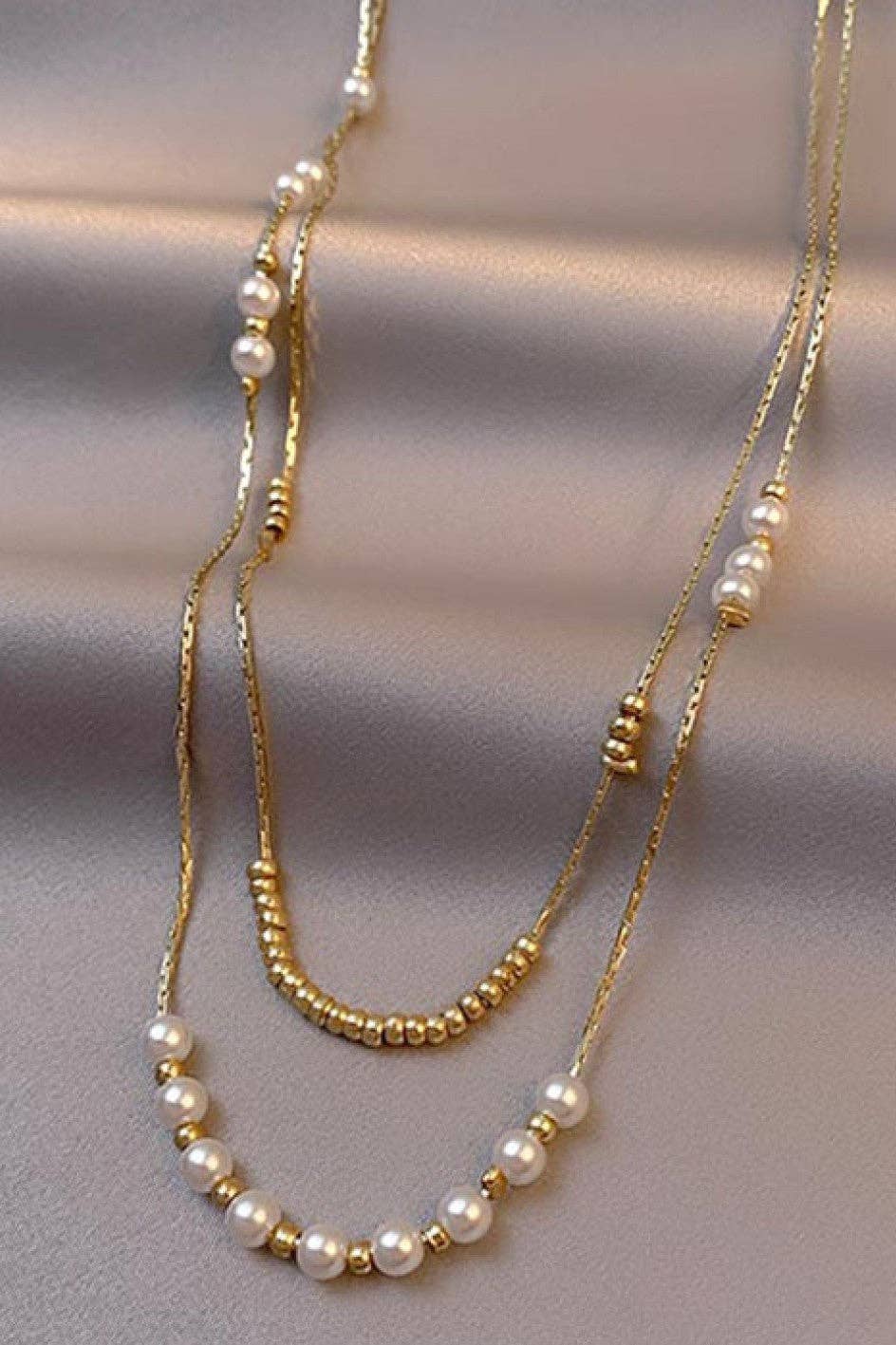 18K Gold Plated Waterproof Stainless Steel Chain Necklace - 6992: S0OX3T6992