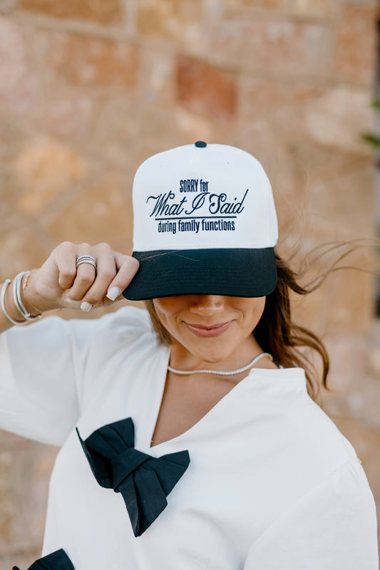 Sorry for what I said...