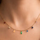 18K Gold Plated Waterproof Stainless Steel Chain Necklace - 6999: S0OX3T6999