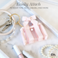 Case-Mate Tini Tote Keychain Charm: Ballet Pink