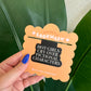 Hot Girls Cry Over Fictional Characters Magnetic Bookmark