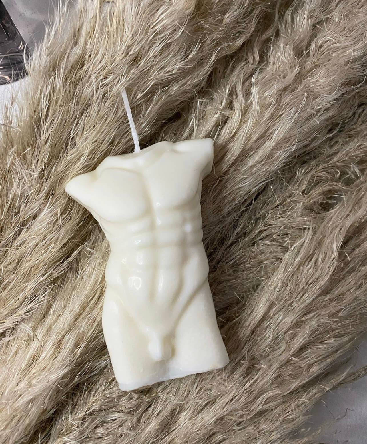 Naked Male Body Candle