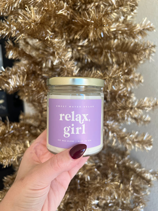 Relax, Girl Candle