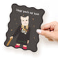 Wavy Die Cut TS Reputation Notecard