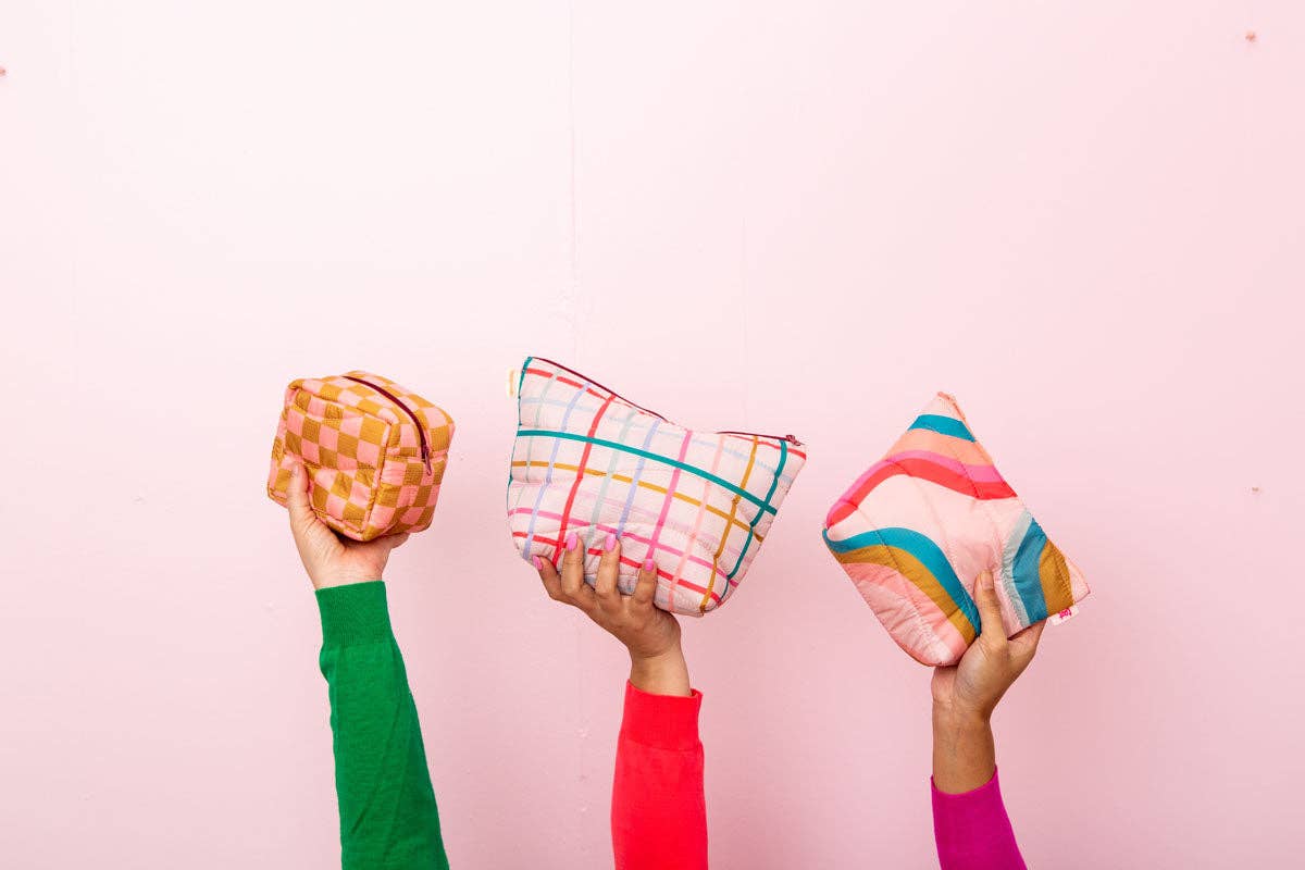 Puffy Rainbow Pouch
