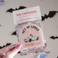 Get In Loser Halloween Car Air Freshener
