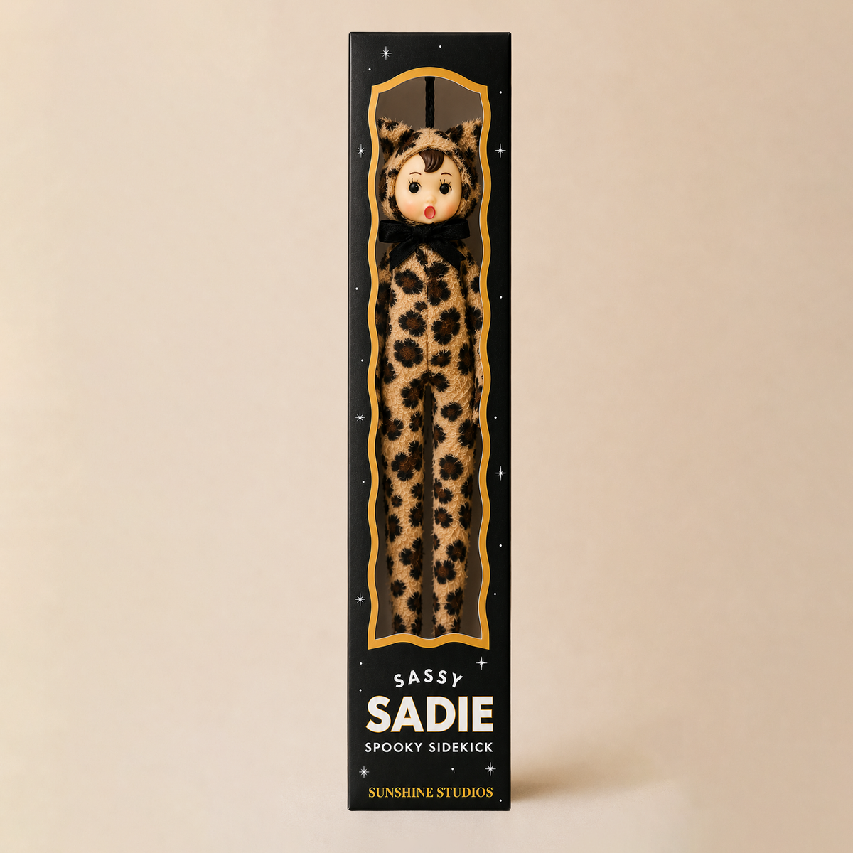 Sassy Sadie Spooky Sidekick | Halloween Elf Ornament