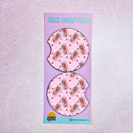 Car Coasters - Diet Coke