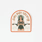 Girl Riot Society Die Cut Sticker - Angelina