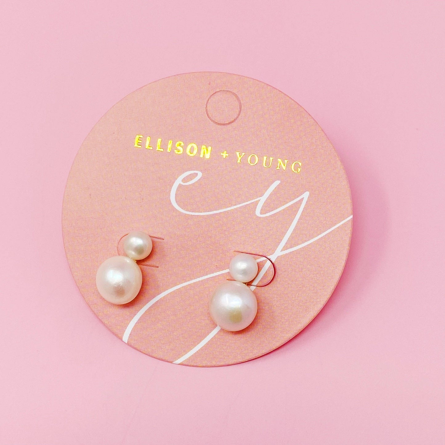 Dainty Pearl Earrings