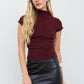 Mock Neck Knit Top