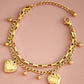 18K Gold Plated Waterproof Stainless Steel Chain Bracelet - 7434: S0OX3T7434
