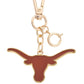Texas Longhorns Enamel Logo Bag Charm