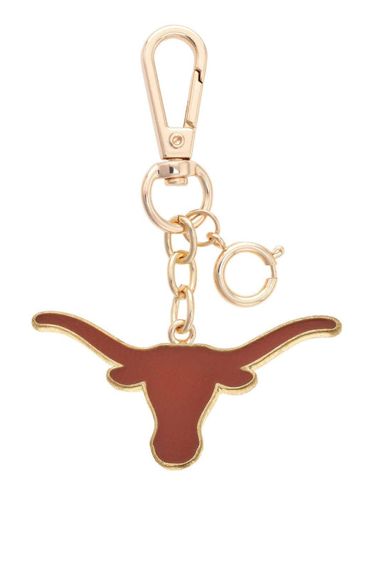 Texas Longhorns Enamel Logo Bag Charm
