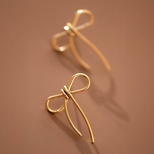 18K Gold Plated Waterproof Stainless Steel Stud Earrings - 7771: S0OX3T7771