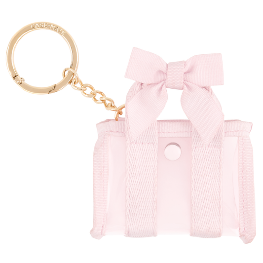 Case-Mate Tini Tote Keychain Charm: Ballet Pink