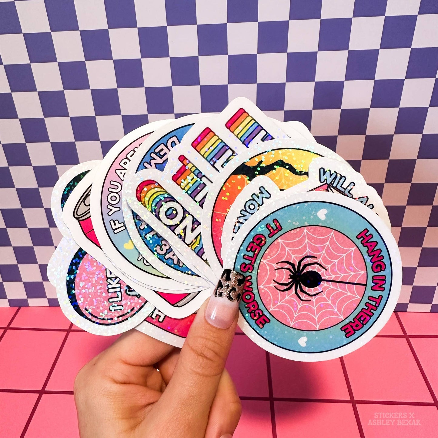 Frog Cute Relatable Mental Health Waterproof Sticker