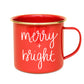 Merry and Bright Coffee Mug - Christmas Home Decor & Gifts