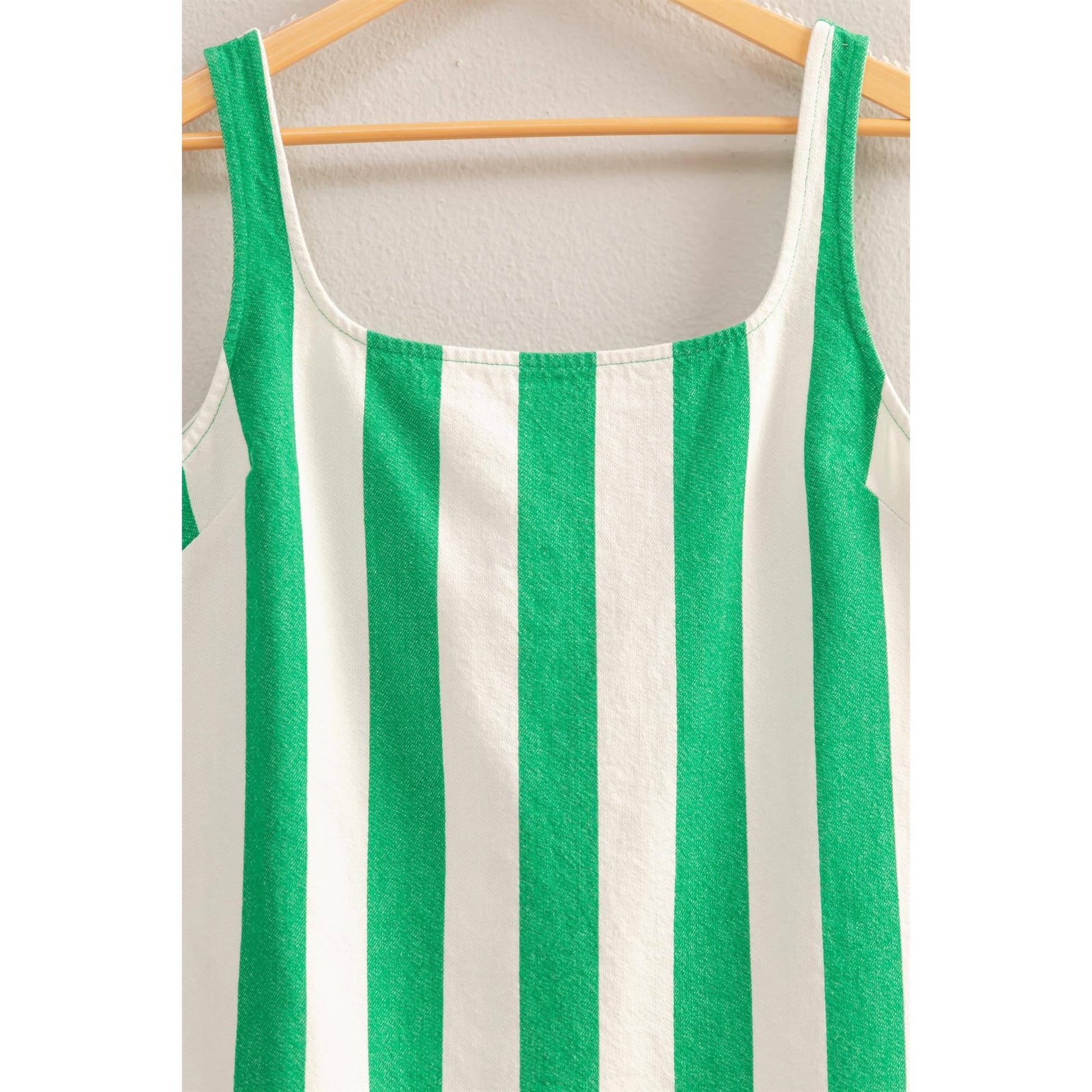Striped Mini Dress Green Lovely Lily + Co Striped Mini Dress Green Lovely Lily + Co