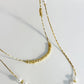 18K Gold Plated Waterproof Stainless Steel Chain Necklace - 6992: S0OX3T6992