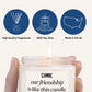 But Daddy, I Love Him Candle: Cashmere / Large
