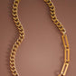 18K Gold Plated Waterproof Stainless Steel Chain Necklace - 6871: S0OX3T6871