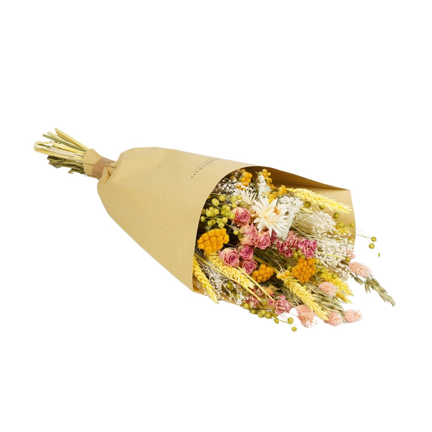 Dried Flowers - Field Bouquet Pink Lemonade: Small