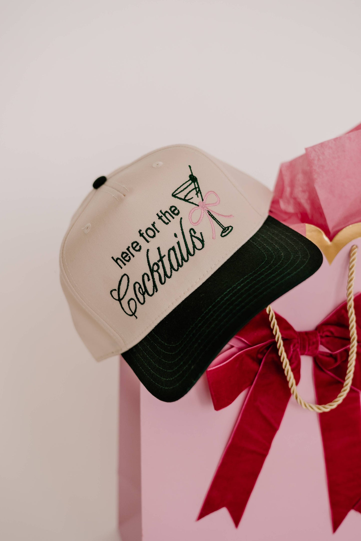 Here for the Cocktails Hat