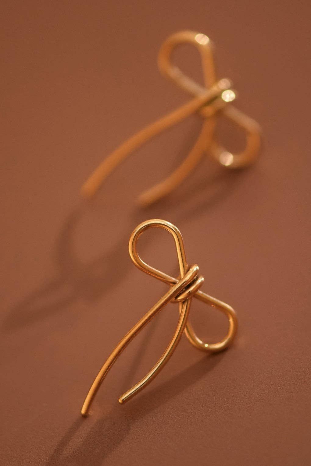 18K Gold Plated Waterproof Stainless Steel Stud Earrings - 7771: S0OX3T7771