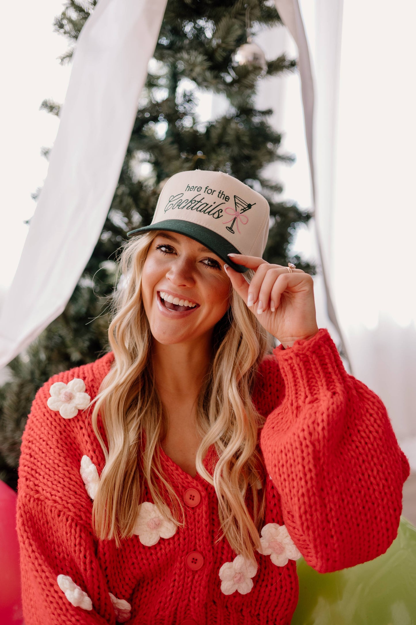 Here for the Cocktails Hat