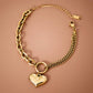 18K Gold Plated Waterproof Stainless Steel Chain Bracelet - 7363: S0OX3T7363