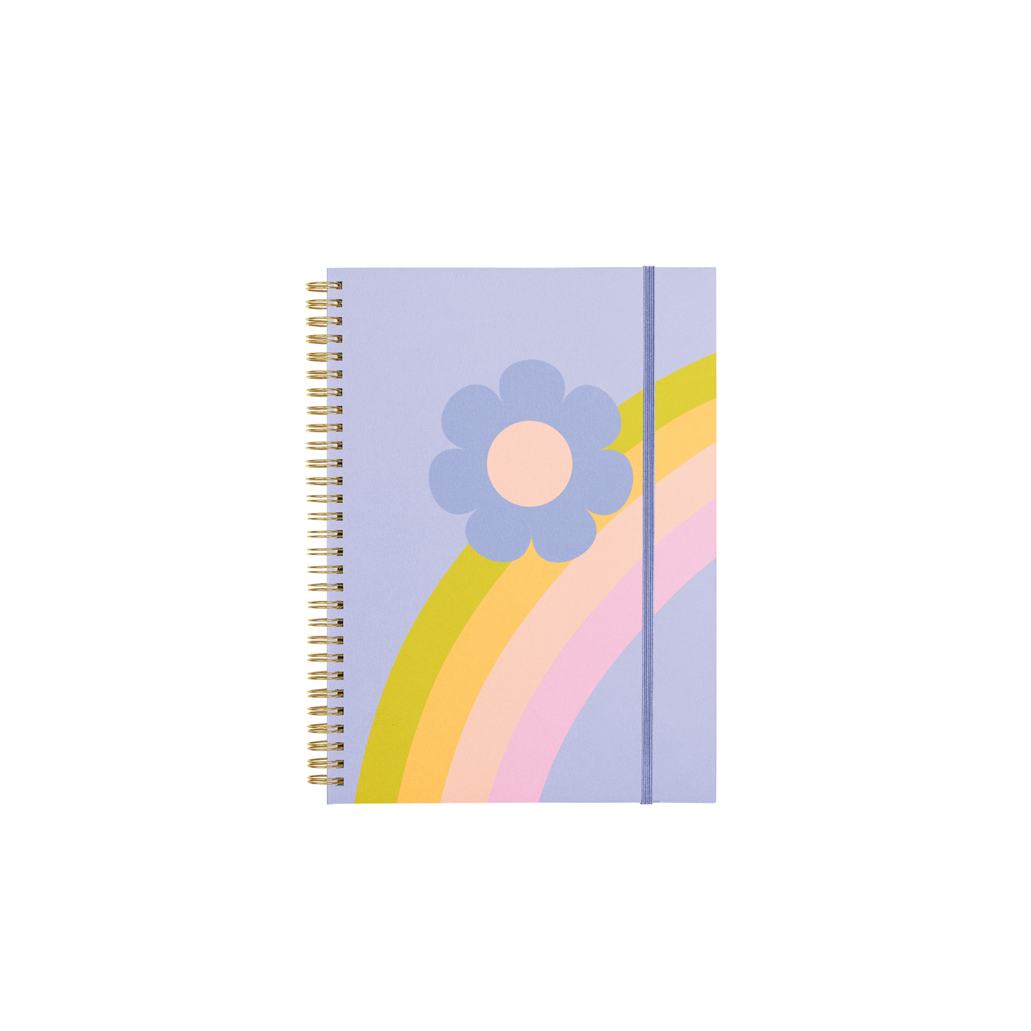 Rainbow Flower Notebook
