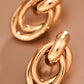 18K Gold Plated Waterproof Stainless Steel Stud Earrings - 7913: S0OX3T7913