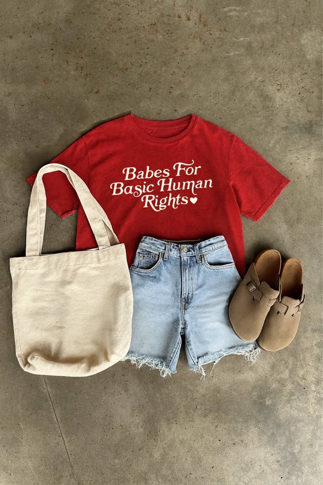Babes for Basic Human Rights Tee