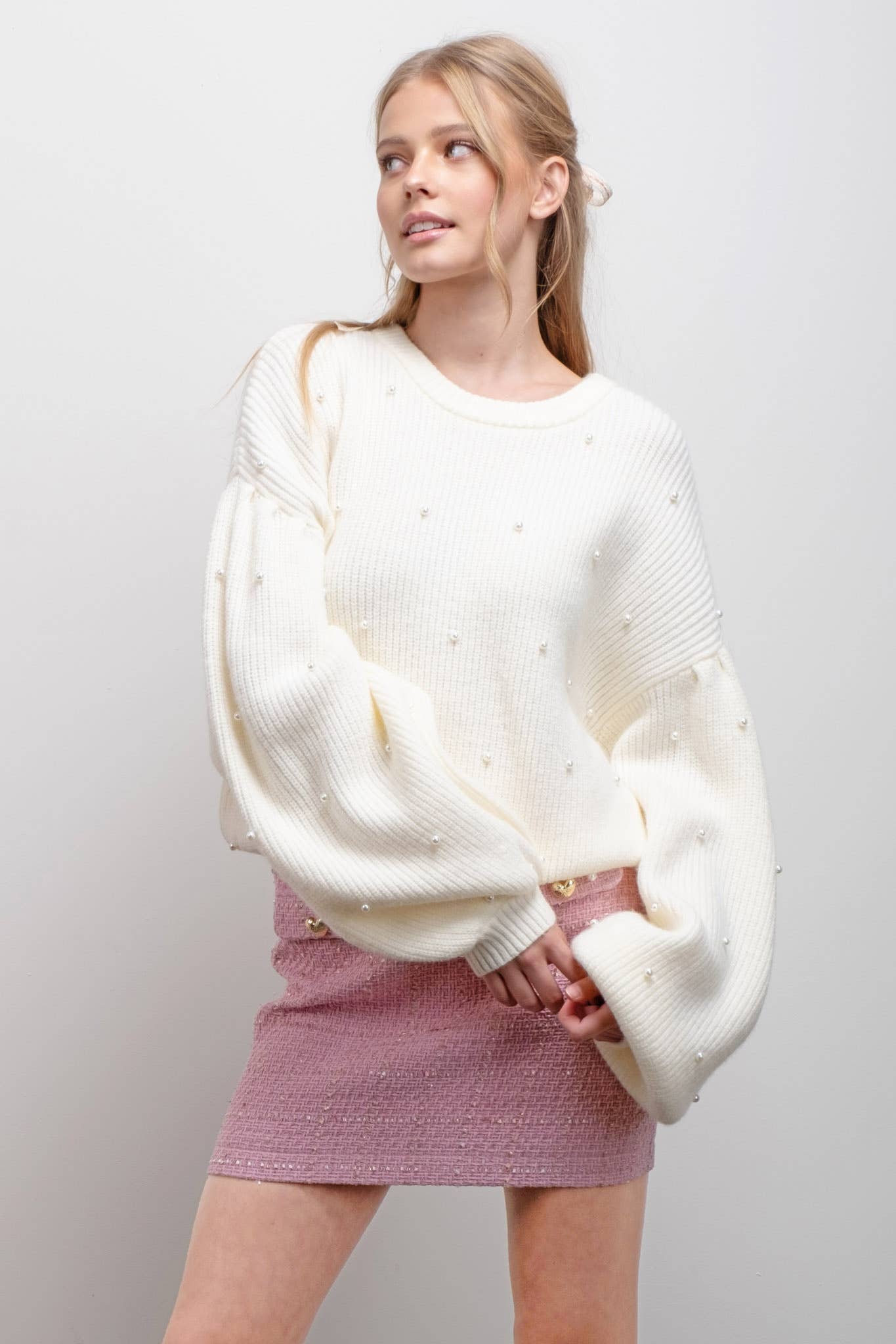 Pearl Knit Sweater