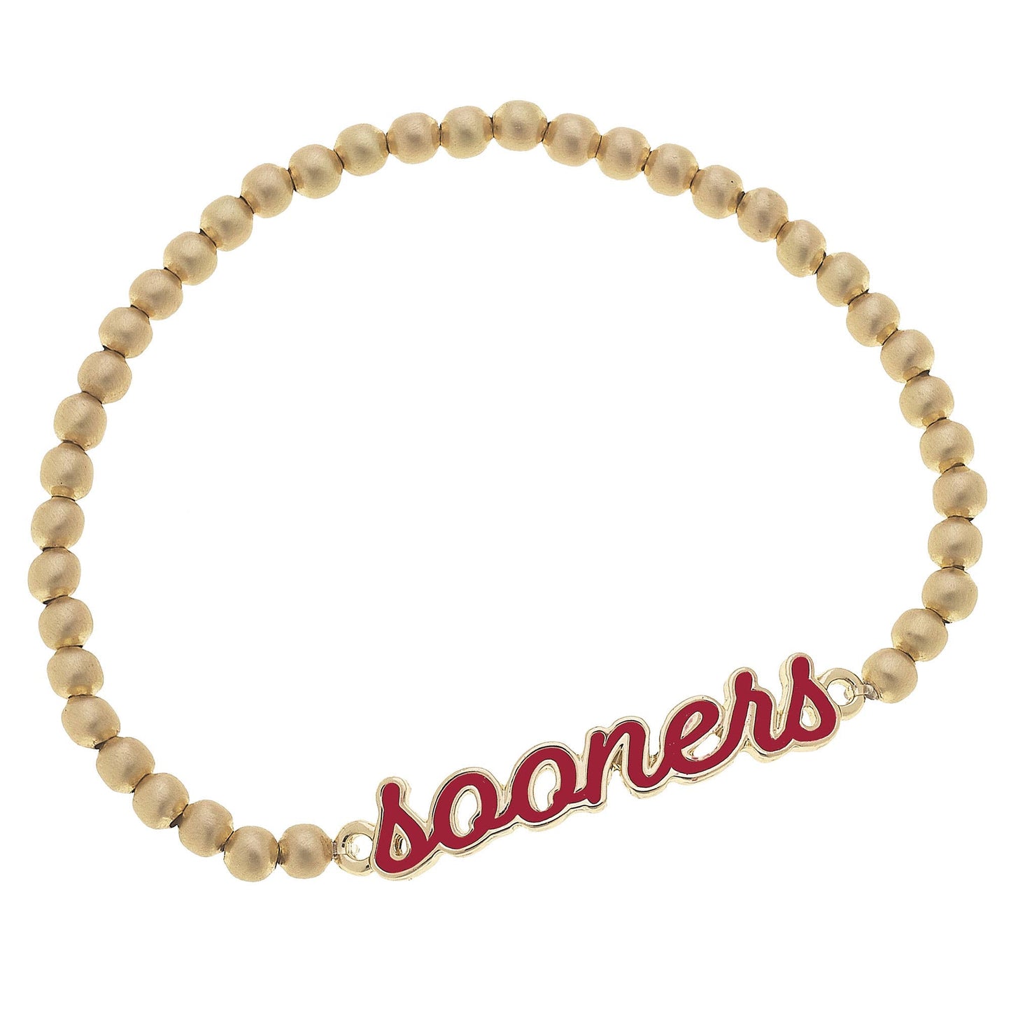 Oklahoma Sooners Script Bracelet