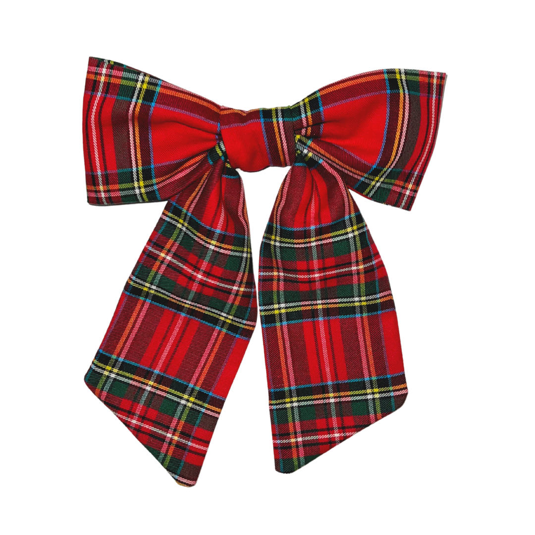 Tartan Christmas Plaid Bow
