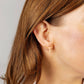 Texas Longhorns Stud Earrings Orange