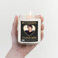But Daddy, I Love Him Candle: Cashmere / Large