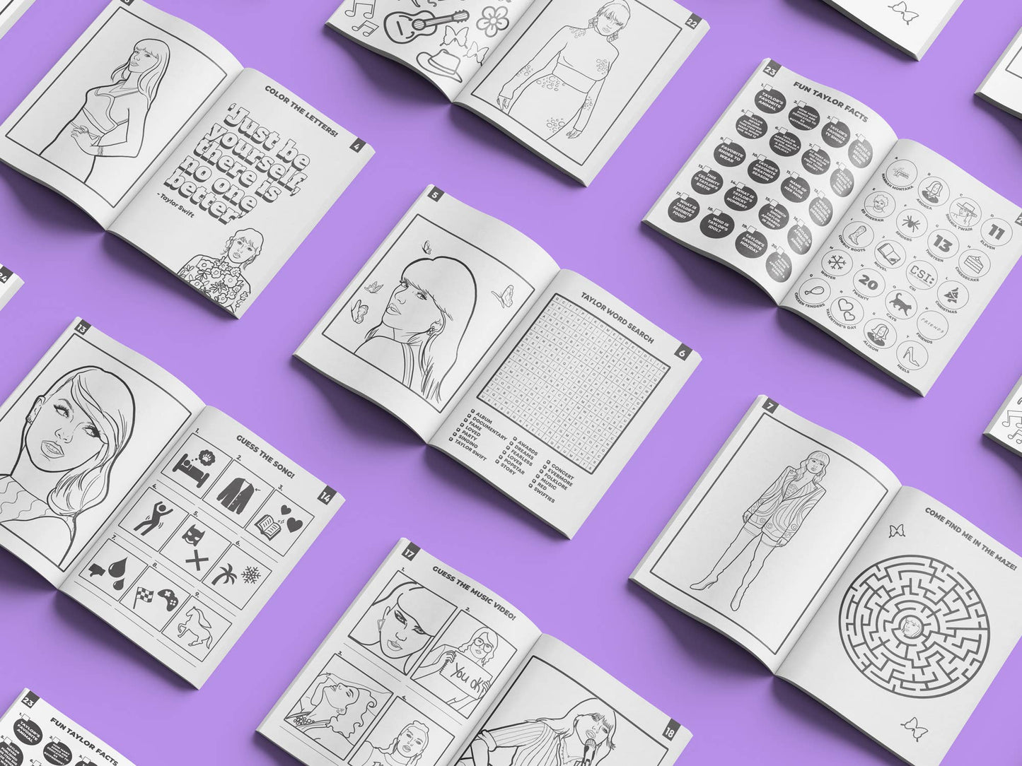 Taylor Swiftie Activity Book