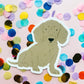 Dachshund Dog Vinyl Sticker