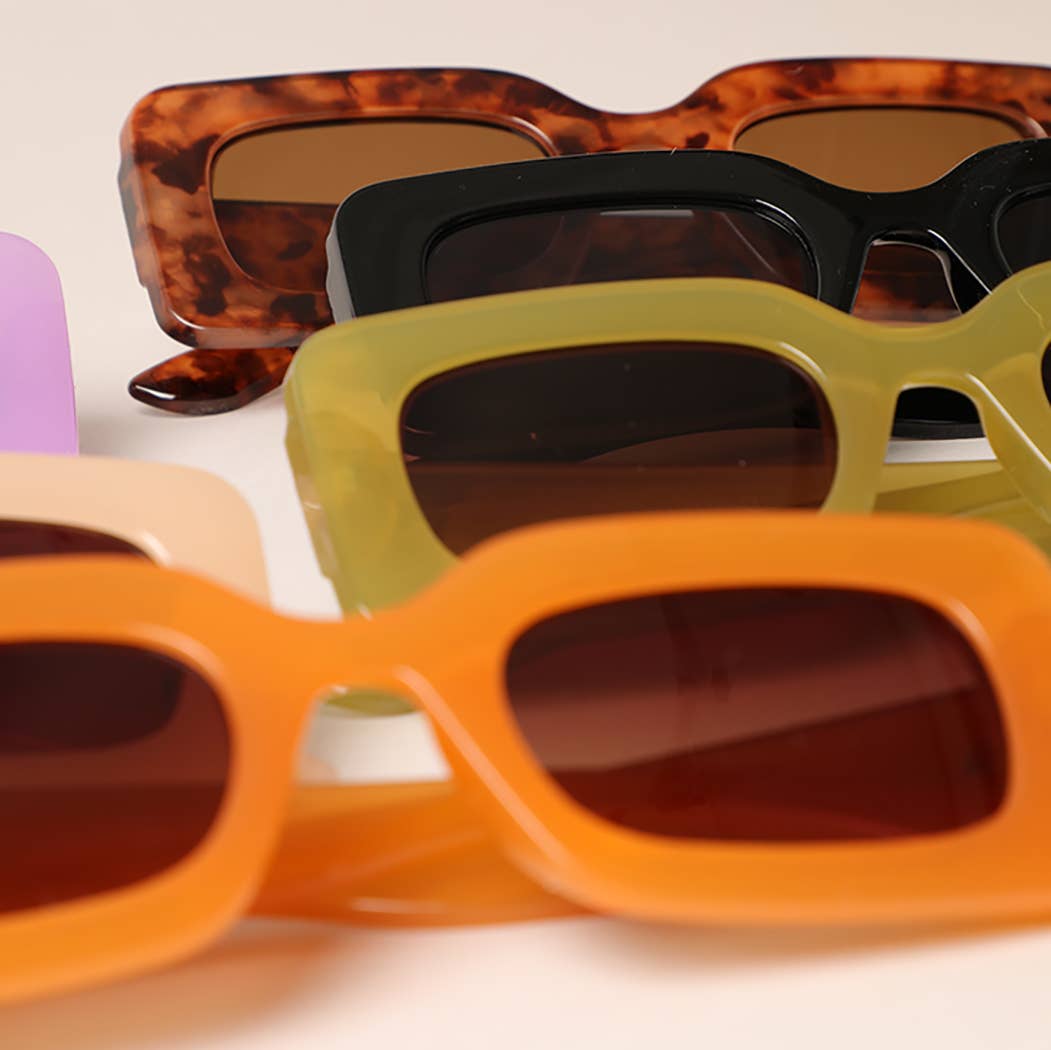 Rectangular Shape Sunglasses