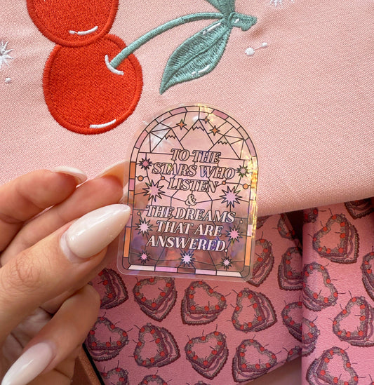 To The Stars Who Listen ACOTAR Sticker